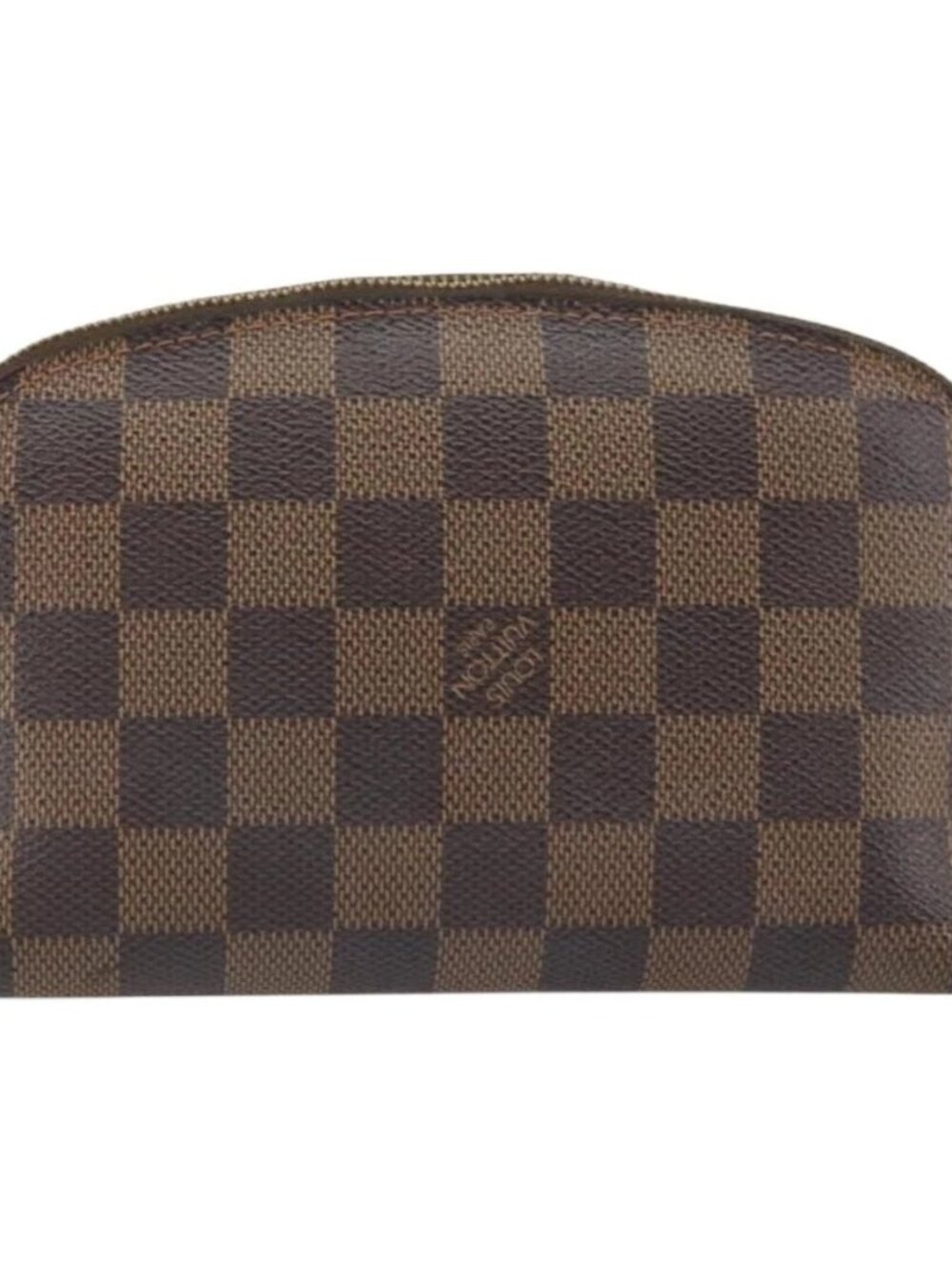 LOUIS VUITTON Damier Ebene Pochette Cosmetic PM Pouch N47516 LV Auth 169121 - Picture 2 of 16